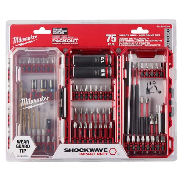 Shockwave Impact Duty Drill and Drive Bit Set (75-Piece) Shockwave Impact Duty Drill and Drive Bit Set (75-Piece)
