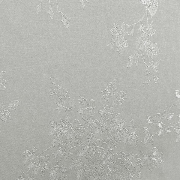Graham & Brown Silver Mist Spring Blossom Wallpaper