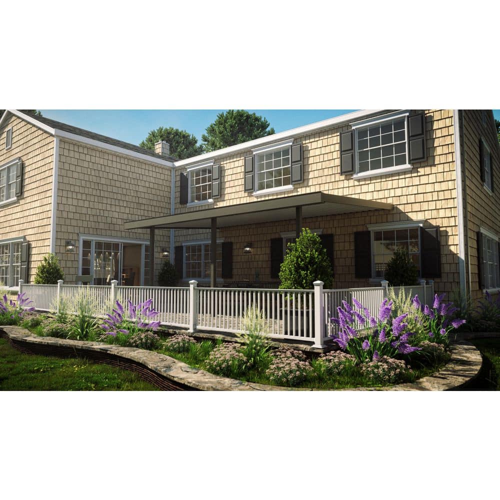 Optima High Performance 20 ft. x 12 ft. 20 lbs. Snow Load Dark Bronze Frame White Roof Aluminum Patio Cover with 3-Posts price history on PriceWatchPro