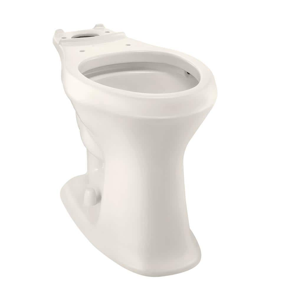 Glacier Bay Super Clean Elongated Toilet Bowl only in Bone with 12 in. Rough-in