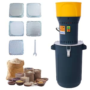 25L Electric Grain Mill Grinder, Spice Grinders Corn Mill with 5 Grinder Sieves and 1 Wrench