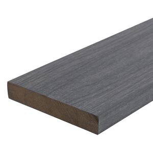 UltraShield Natural Cortes Series 1 in. x 6 in. x 8 ft. Westminster Gray Solid Composite Decking Board (10-Pack)