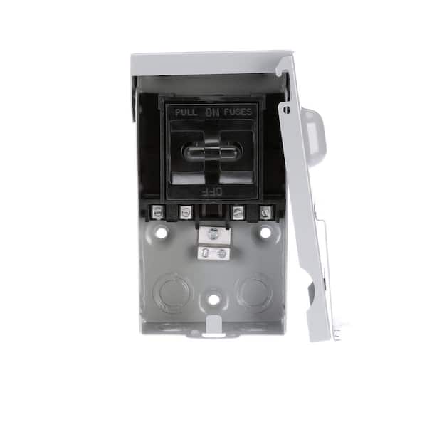 Siemens 60 Amp Fusible Outdoor AC Disconnect