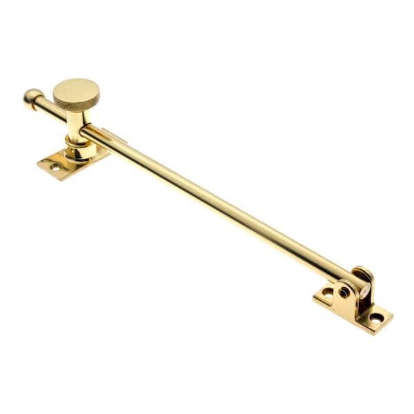 idh by St. Simons 10 in. Polished Brass No Lacquer Solid Brass Single-arm casement Window Operator