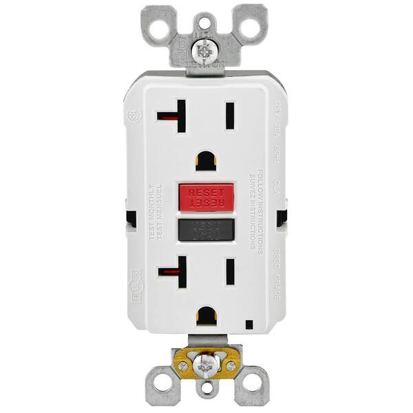 GFCI Outlet 20Amps Tamper Proof Smart Lock FREE Priority Shipping 10 Pack 