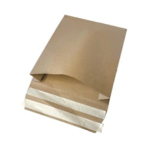 12.5 in. W x 20 in. L Kraft Gusseted Mailer (10 Pack)