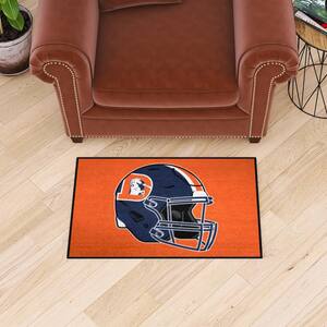 : FANMATS 23119 Denver Broncos Ticket Design Runner Rug