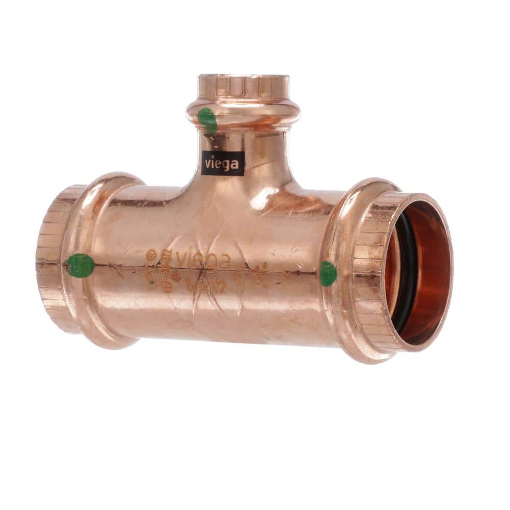 ProPress 1 in. x 1 in. x 1/2 in. Press Copper Reducing Tee price history on PriceWatchPro