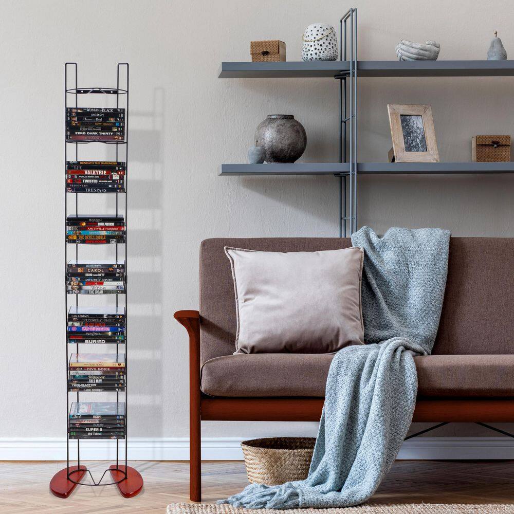 Dvd Rack Plastic Black Brandclub - Get rewarded to shop