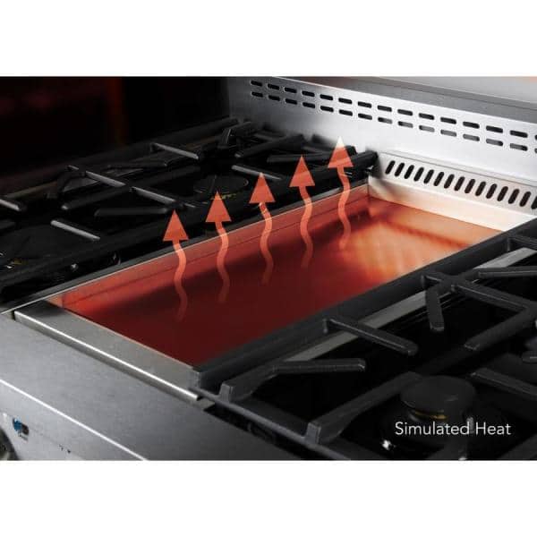 NXR Entree 48 in. 7.2 cu. ft. Professional Style Gas Range with