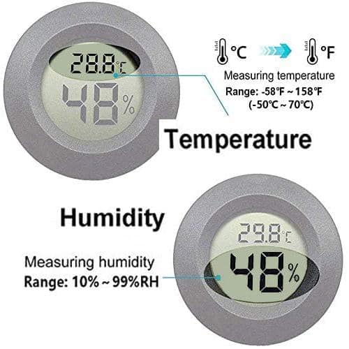 2 Mini Hygrometer Humidity Meter Gauge Sensor Indoor Digital 2 Mini Hygrometer Humidity Meter Gauge Sensor Indoor Digital