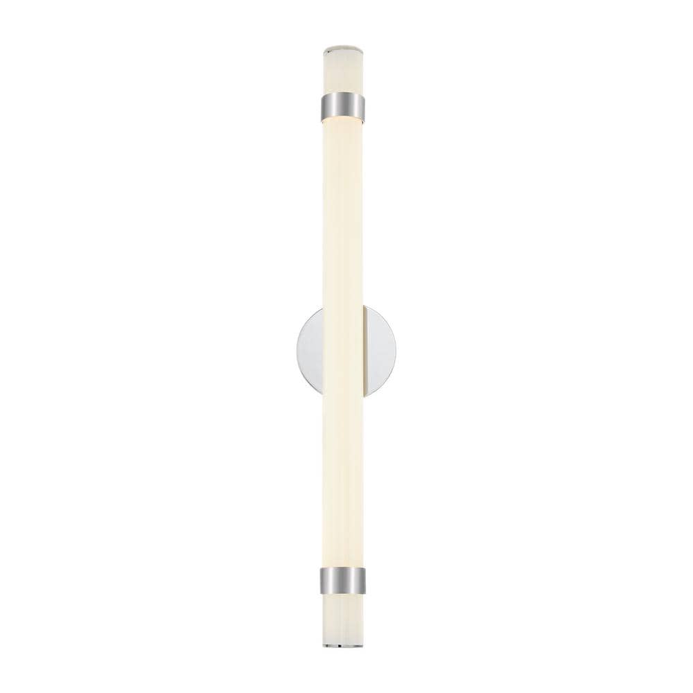 Polished Nickel Dimmable LED Bath Bar Light