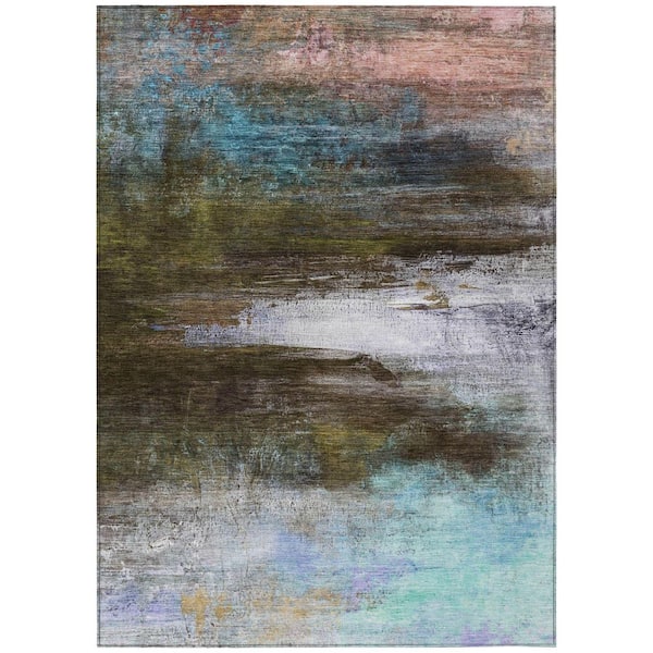 Addison Rugs Mayfield Premium Machine Washable Abstract AMF1473