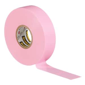 3/4 in. x 66 ft. Vinyl Color Coding Electrical Tape, Pink