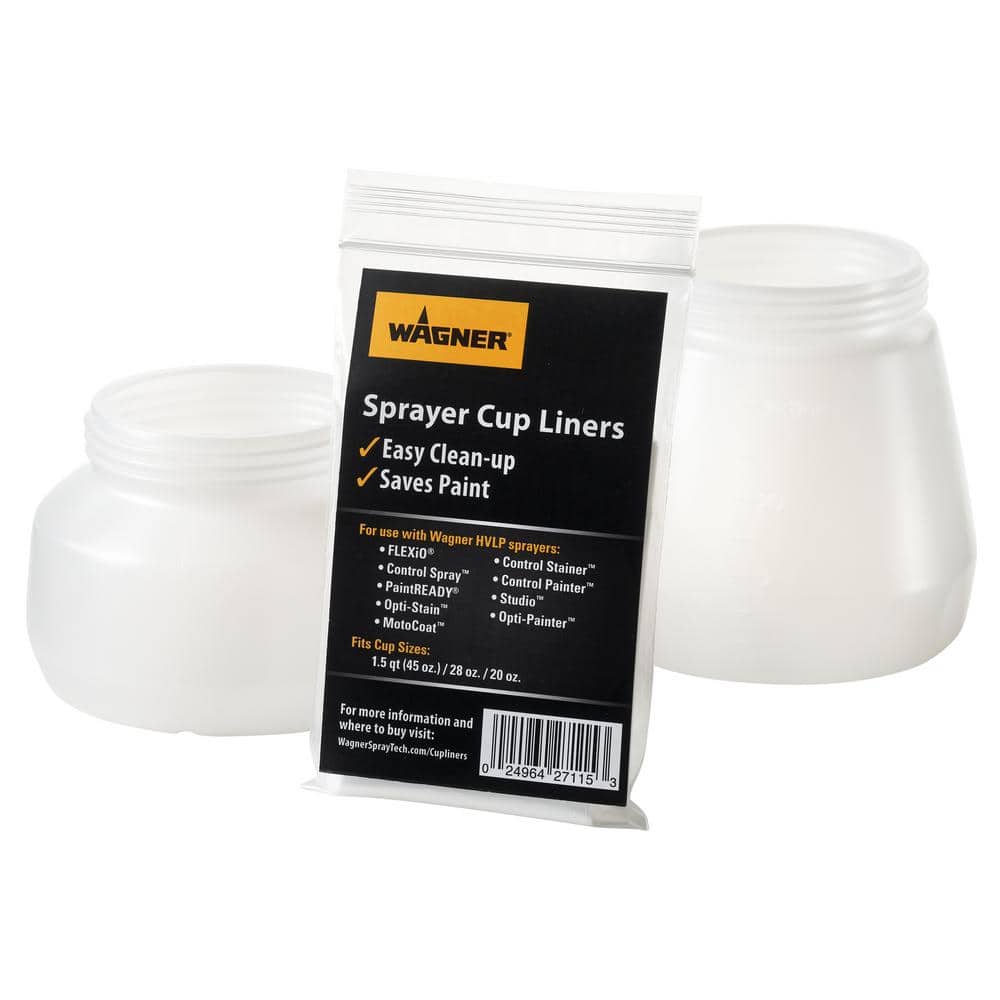 32 oz. Replacement Cup Liner for Handheld Airless Paint Sprayers, 3 Pack