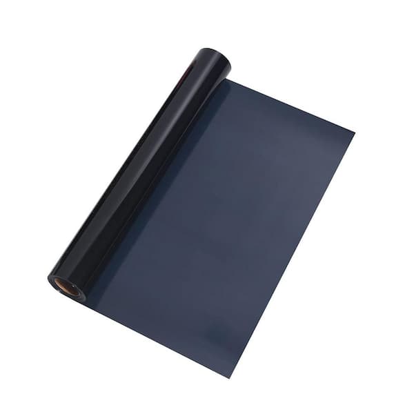 Angel Sar 29.5 in. x 13.1 ft. Radiant Barrier, Daytime Privacy Static Non-Adhesive Decorative Heat Control Anti UV Window
