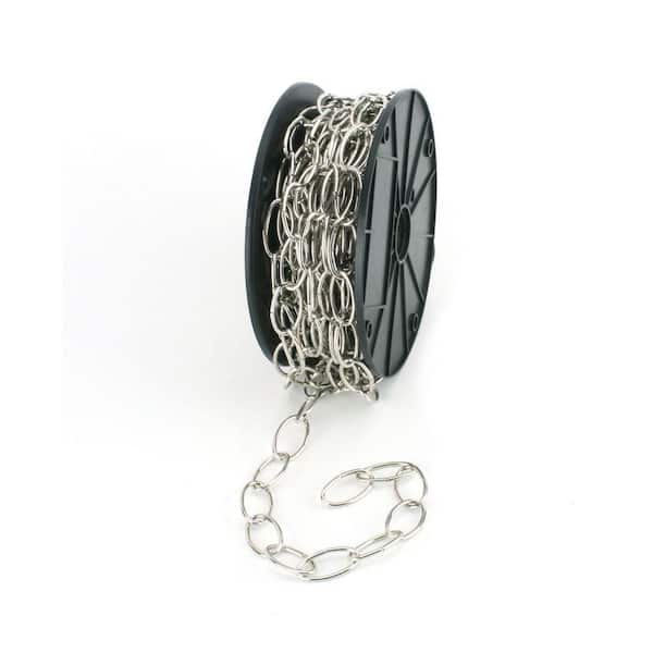 #3 x 15 ft. Zinc Plated Steel Double Loop Chain