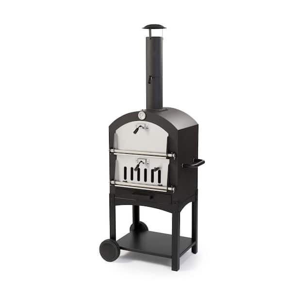 WPPO Stand Alone Wood Fired Garden Oven with Pizza Stone