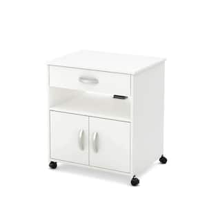 Axess Pure White File Cabinet