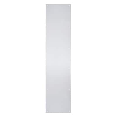 8 in. x 34 in. Satin Aluminum Kick Plate