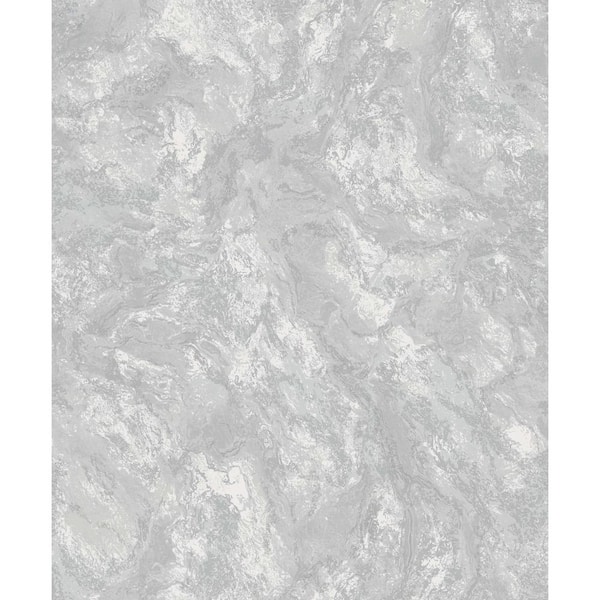 HOLDEN Calacatta Marble Bead Grey Non-Woven Wallpaper