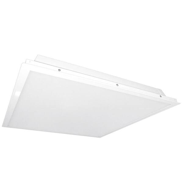 Unbranded MAXCOR T3V 2 ft. x 2 ft. White LED Multi-Volt Ceiling Troffer