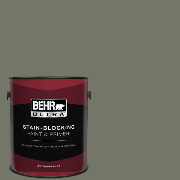 BEHR ULTRA 1 gal. Home Decorators Collection #HDC-AC-20 Halls of Ivy Flat Exterior Paint & Primer