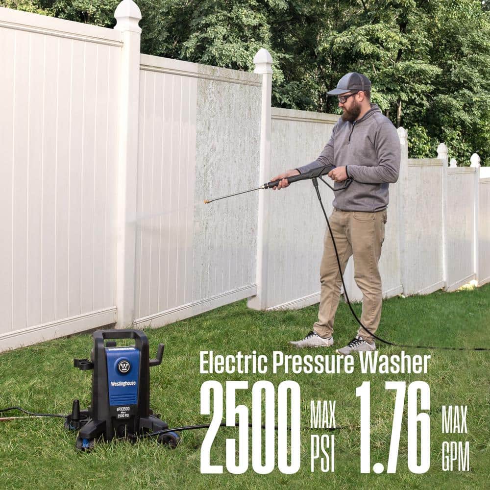 Westinghouse 2500 PSI Blue and Black Electric Pressure Washer