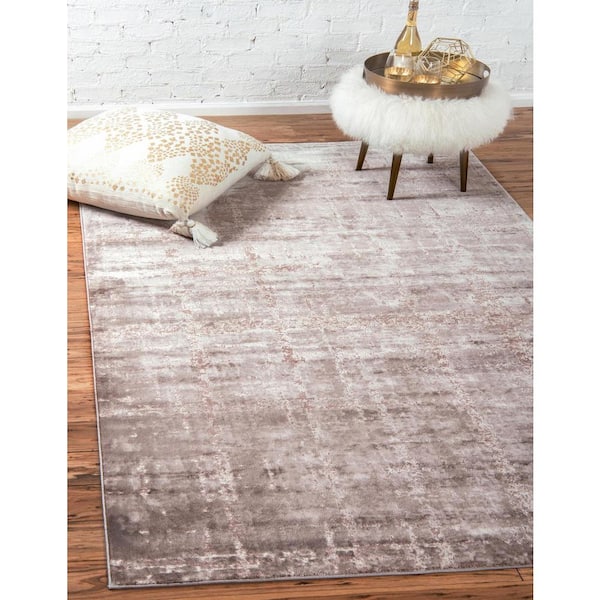 Uptown Collection Lexington Avenue Light Brown 8' 0 x 10' 0 Area Rug