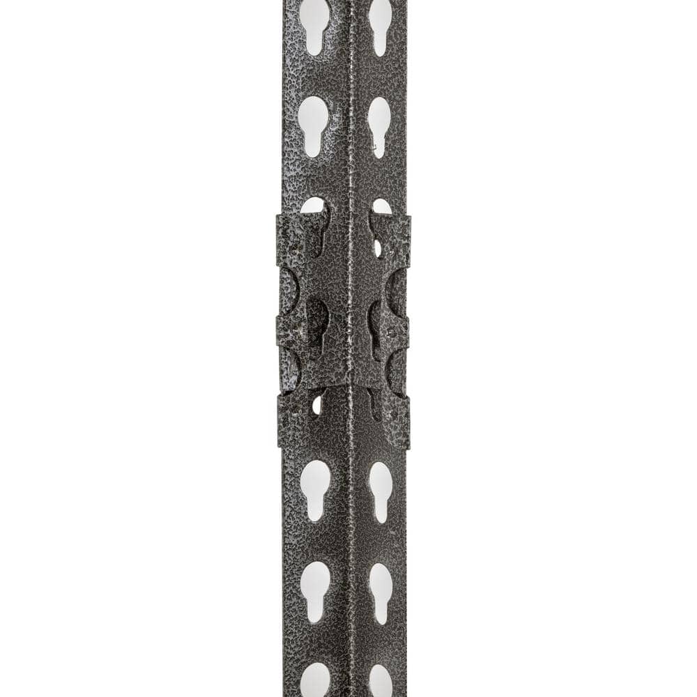 Silver Vein 5-Shelf Steel Storage Rack with Adjustable Shelves