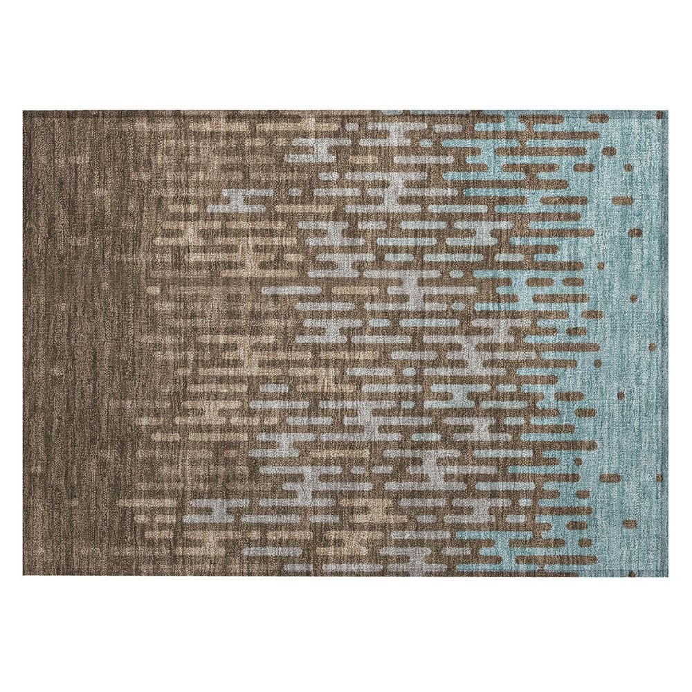 Chantille Machine Washable Indoor/Outdoor Abstract ACN2567 Chocolate 2 ft. x 3 ft. Accent Rug price history on PriceWatchPro