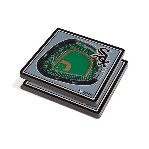 MLB Chicago White Sox 3D StadiumViews Coasters