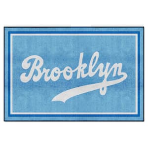Brooklyn Dodgers 5ft. x 8 ft. Plush Area Rug