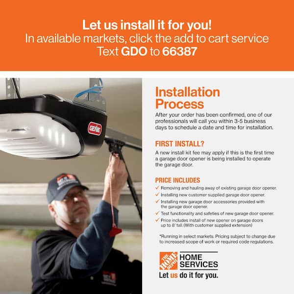 SilentMax 750 3/4 HPc Ultra-Quiet Belt Drive Garage Door Opener with Wireless Keypad