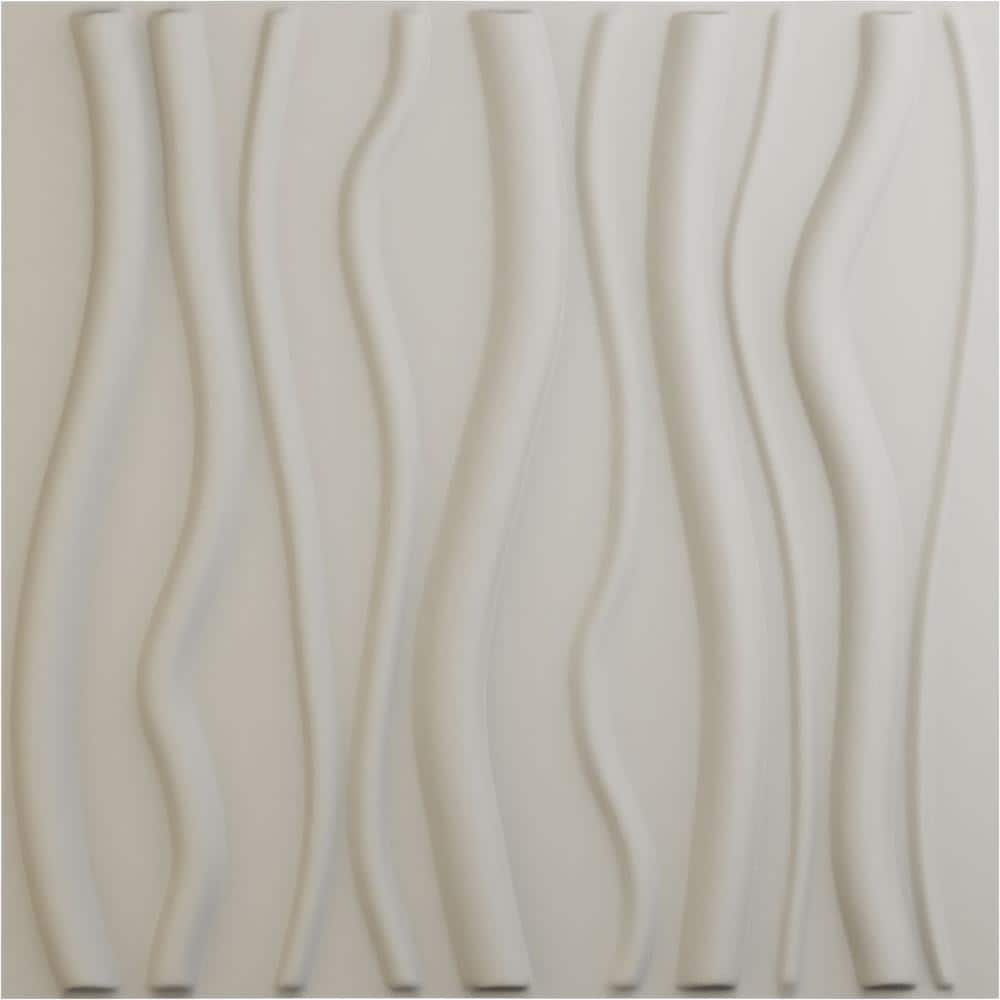 19 5/8 in. x 19 5/8 in. Jackson EnduraWall Decorative 3D Wall Panel, Satin Blossom White (Covers 2.67 Sq. Ft.) price history on PriceWatchPro