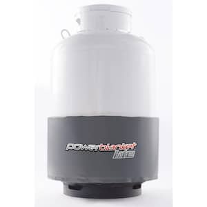 Insulated 100 lb. Gas Cylinder Propane Tank Heater, Fixed Temp 90°F,  Increase Gas Flow Rate and Efficiency