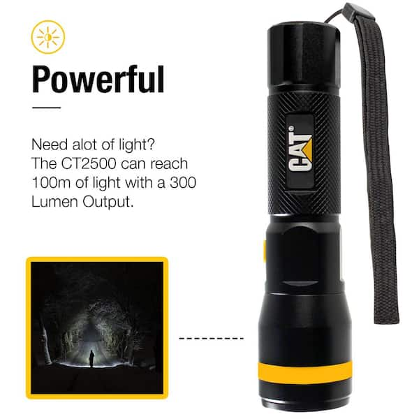 Handheld LED Rechargeable Work Light / Flashlight Magnetic 2 Mode 300/150 Lumens