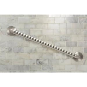 Home Care 32 in. x 1-1/4 in. Concealed Screw Grab Bar with SecureMount in Stainless Steel