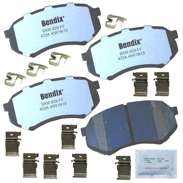 Bendix Fleet Metlok Disc Brake Pad Set 2010-2014 Nissan Murano