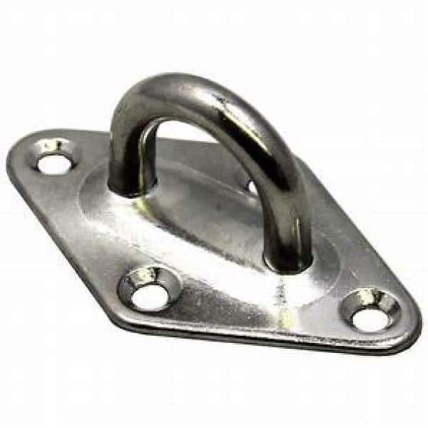 Silver Stainless Steel Sun Shade Sail Hardware Kit
