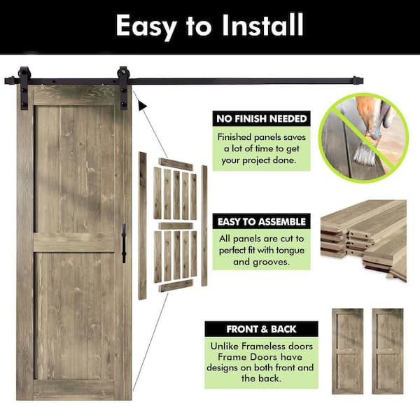 Hardy “H.Cholmondeley-Pennll” HOMACER 36 in. x 84 in. X-Frame Royal Pine Double Pine Wood