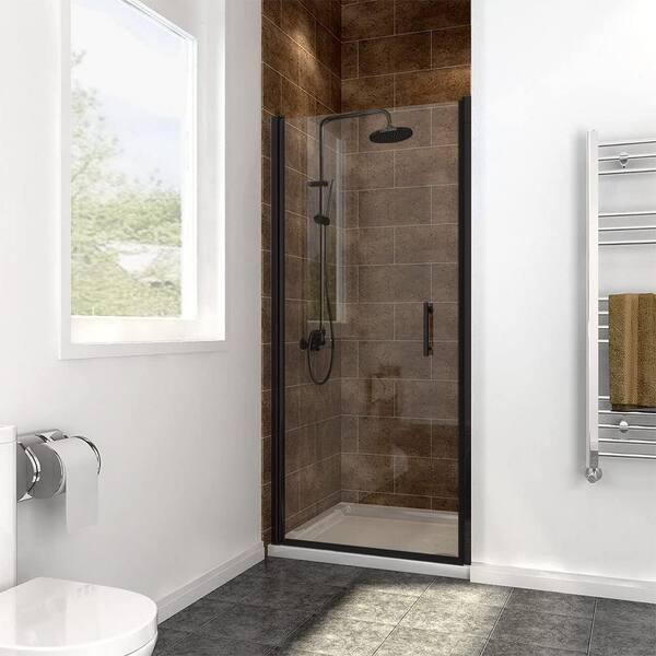 Toilet Sit And Partition Glass For Shower Bathroom Stock Photo