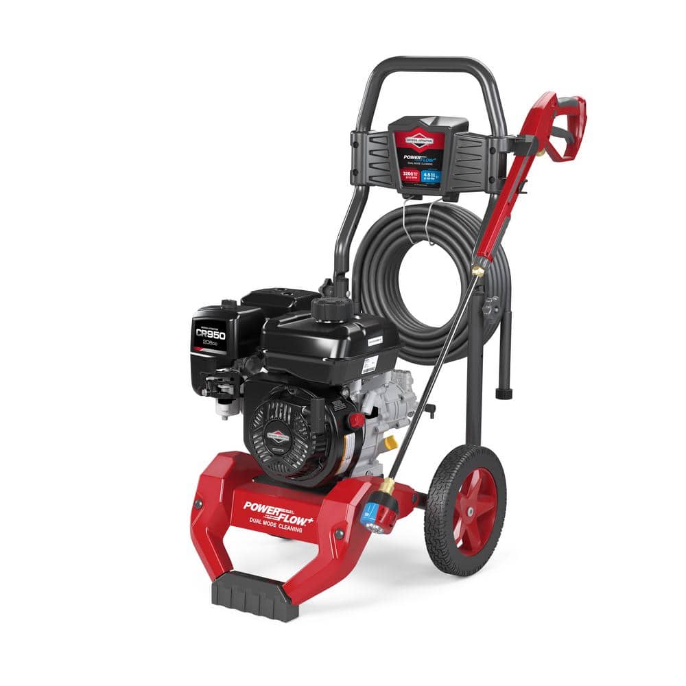Briggs & Stratton 3200 Max PSI 4.5 Max GPM Gas Cold Water Pressure Washer with B and S CR950 Engine -  020289