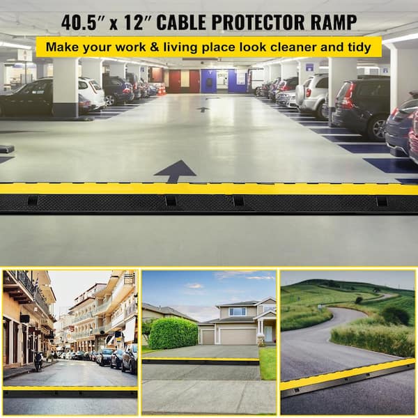 3.375 ft. 40.5 in. x 12 in. x 2.2 in. x 3.375 ft. Yellow Non-Metallic, Rubber, Flexible, Tight, Conduit Type Conduit