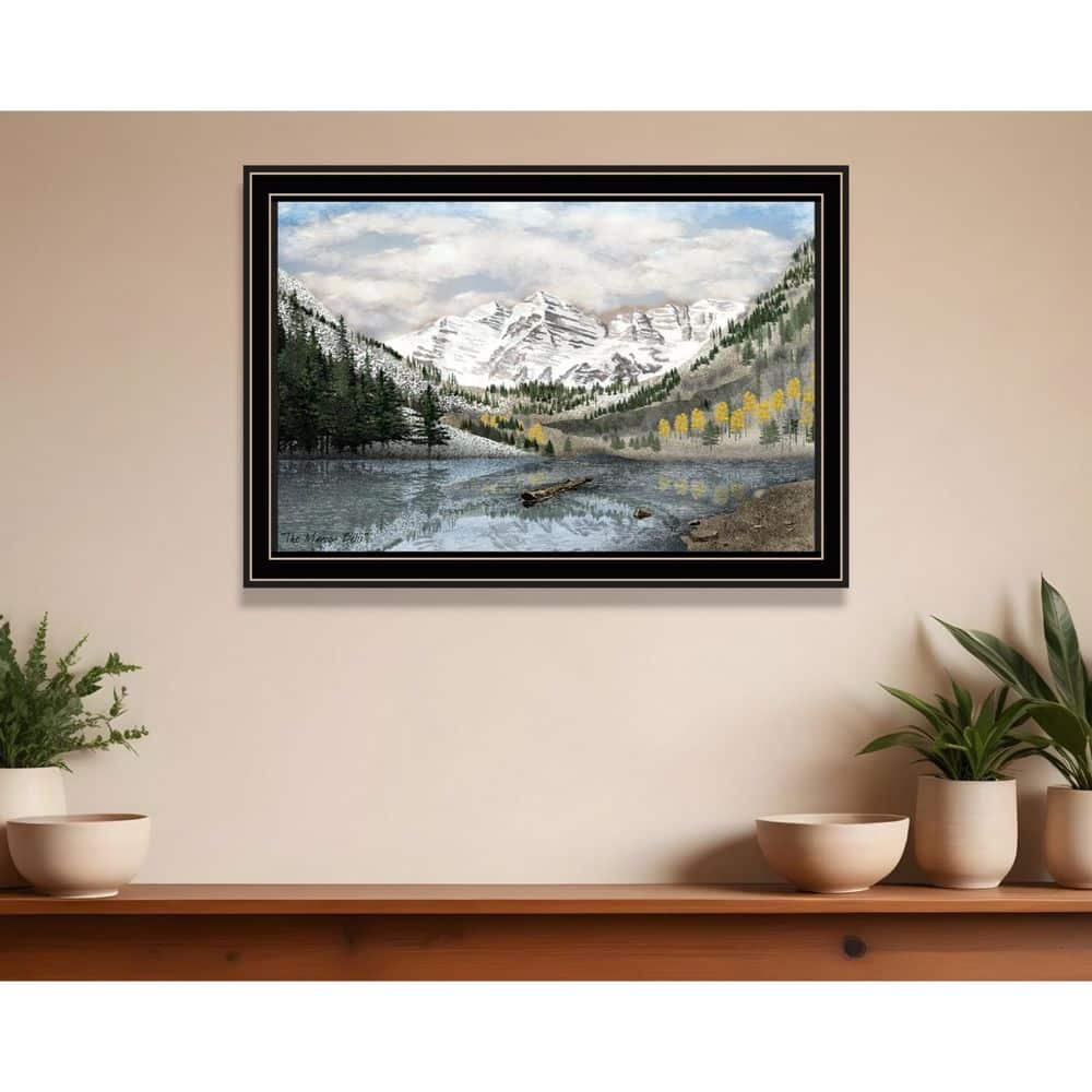 HomeRoots 1-Piece Framed Graphic Print Landscape and Nature 19.00