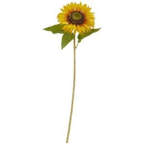 Indoor 24 in. Sunflower Artificial Flower (Set of 12)