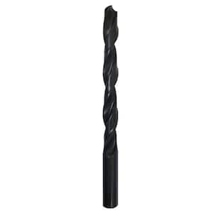 Size #9 Premium Industrial Grade High Speed Steel Black Oxide Drill Bit (12-Pack)