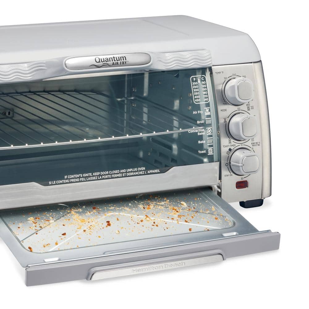 6-Slice Stainless Steel Air Fryer Toaster Oven