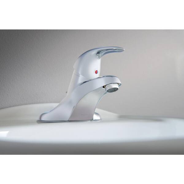 Moen Adler Waschtischarmatur – Einhebel, Chrom, 10,2 Cm Abstand, Inkl. Ablauf