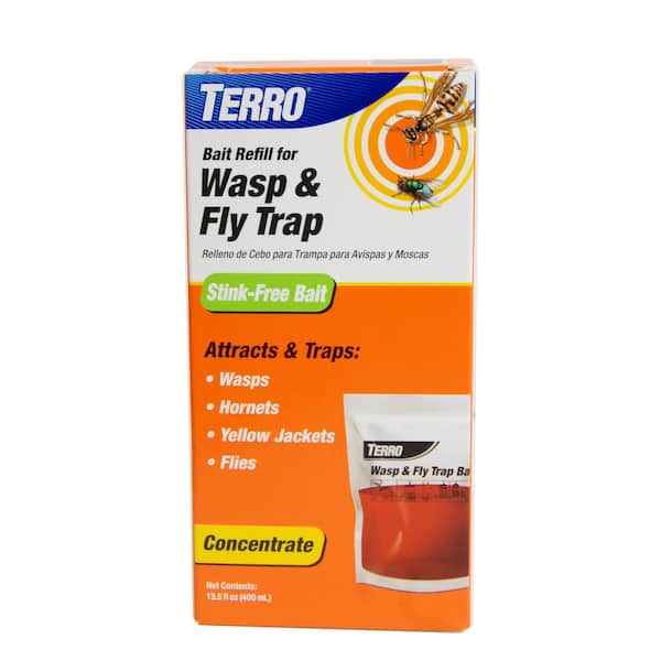 TERRO Outdoor Wasp and Fly Trap Refill Bait